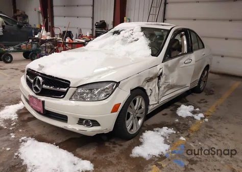 2011 Mercedes-Benz C 300 Luxury 4Matic from USA, damaged, VIN WDDGF8BB8BR150906